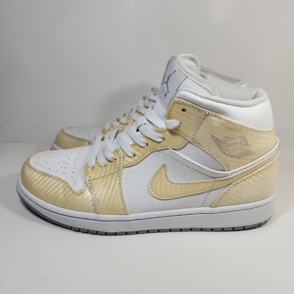 Nike Air Jordan 1 Phat White Wolf Grey 364770-102 Men's Size 9.5 - Picture 5 of 9